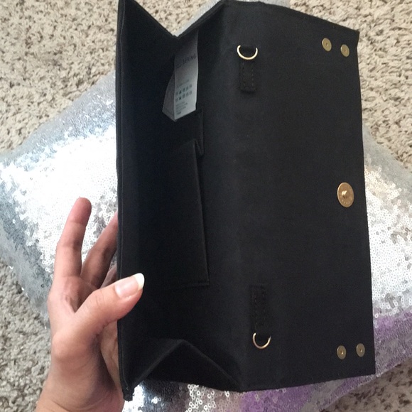 New Call it Spring Black Clutch - Picture 4 of 7